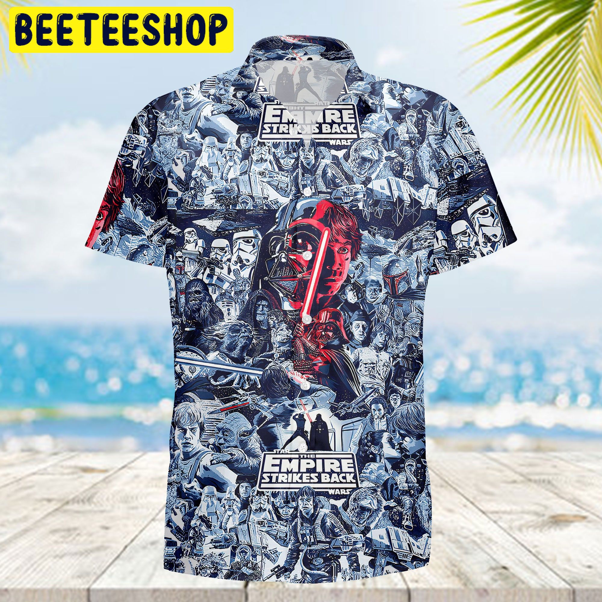 Star Wars Panoramic People Trending Hawaiian Shirt