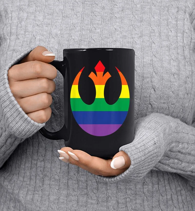 Star Wars Rebel Alliance Rainbow Mug