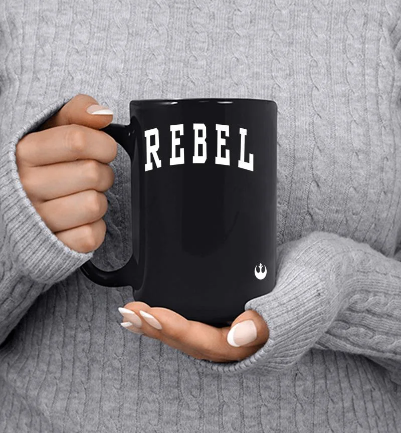 Star Wars Simple Rebel Crest Logo Mug