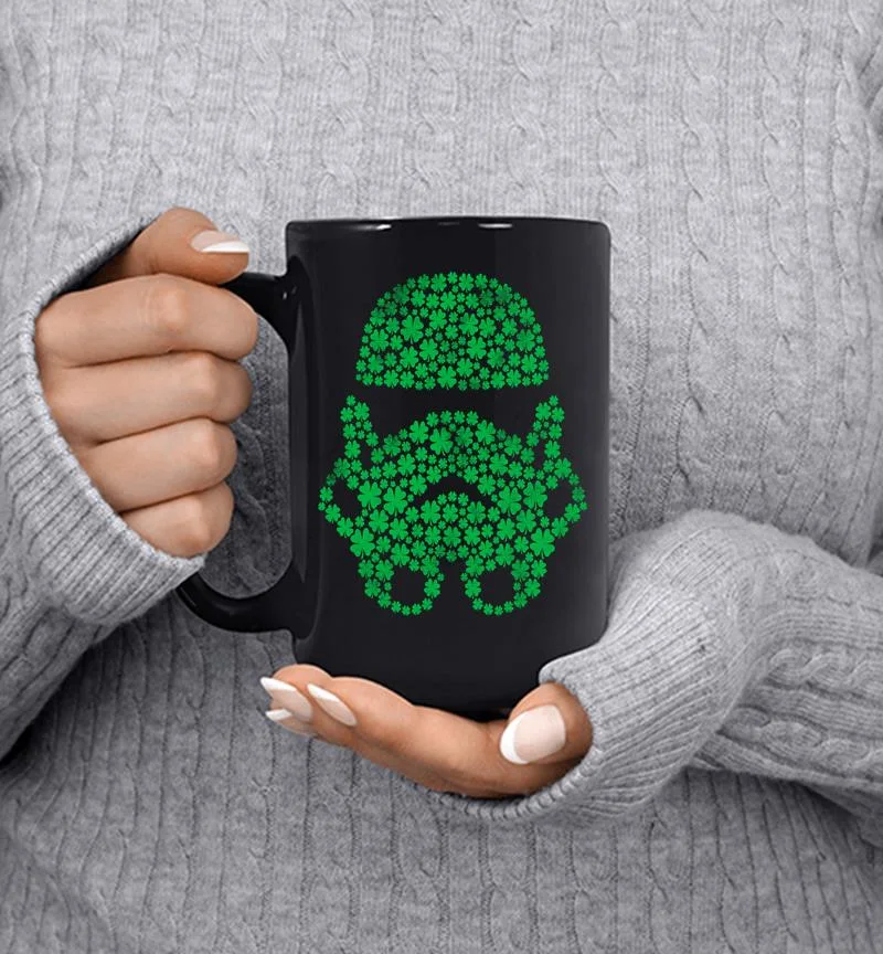 Star Wars Stormtrooper Clovers St. Patrick 039s Graphic Mug