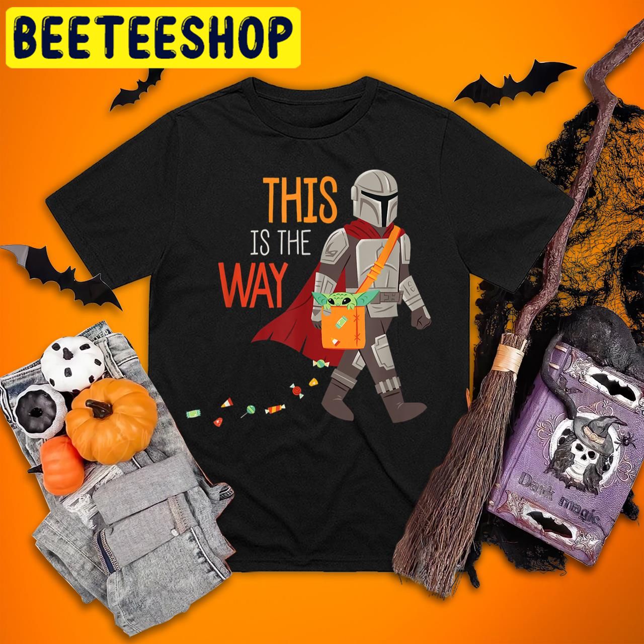 Star Wars The Mandalorian Grogu This is The Way Halloween Trending Unisex T-Shirt