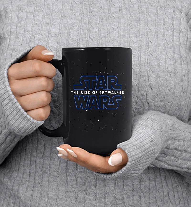 Star Wars The Rise Of Skywalker Episode 9 Movie Space Logo Mug