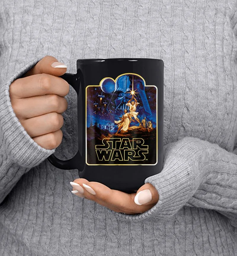 Star Wars Vintage Poster Art Graphic Mug