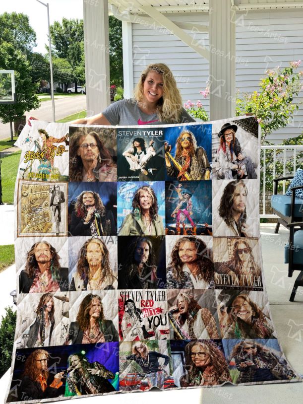 Steven Tyler Quilt Blanket