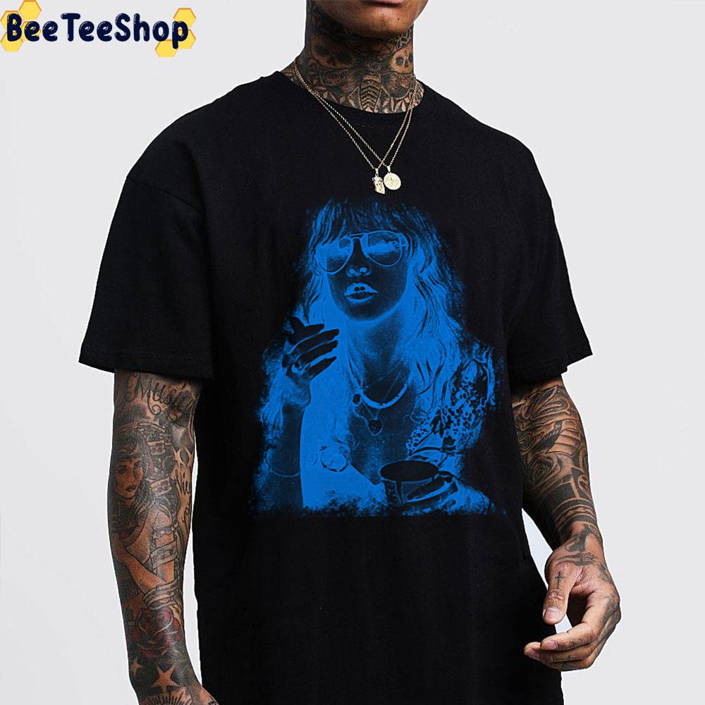 Stevie Nicks Retro Young Blue Art Trending Unisex T-Shirt