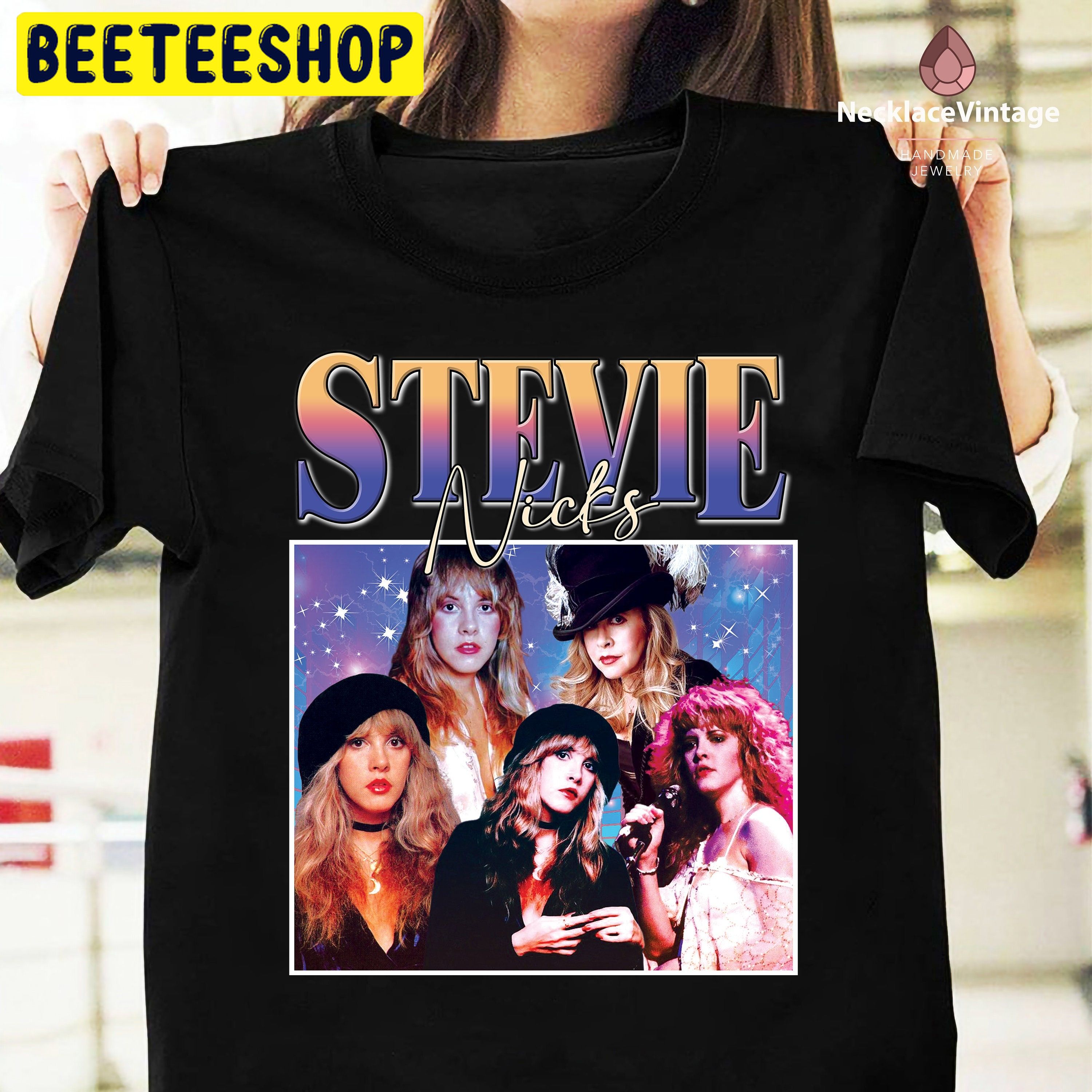 Stevie Nicks Rock Music Trending Unsiex Shirt