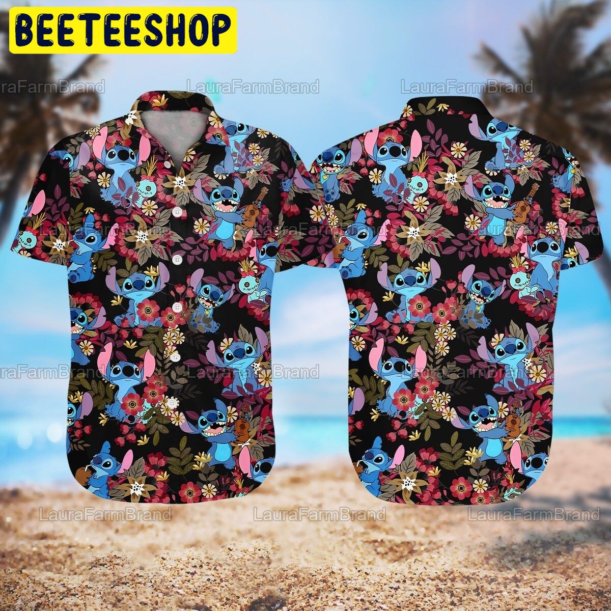 Stitch Tropical Trending Hawaiian Shirt