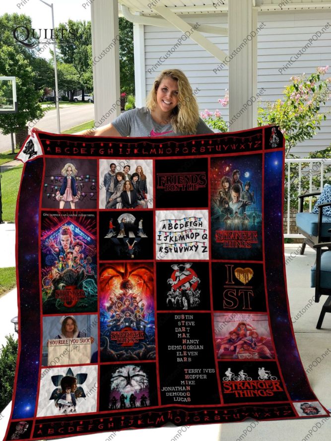 Stranger Things All Season Plus Size Quilt Blanket