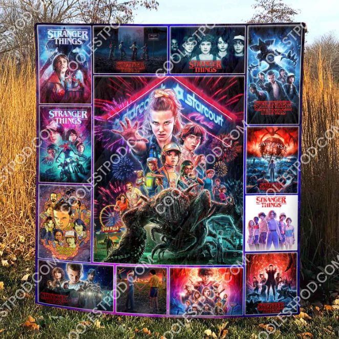 Stranger Things Quilt Blanket