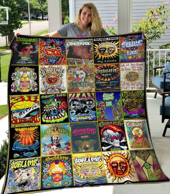 Sublime Ver1 Quilt Blanket