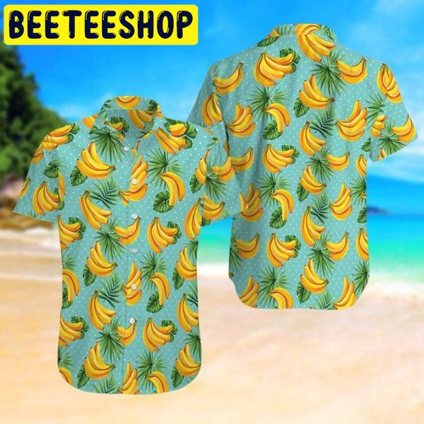 Summer Time Banana Tropical Hawaiian Shirt