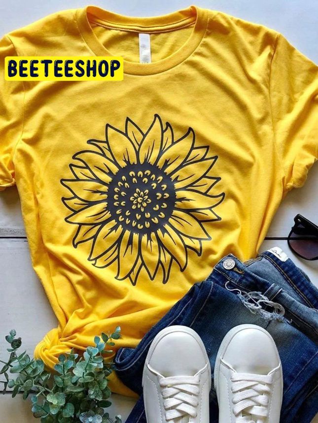 Sunflower Floral Trending Unisex Shirt