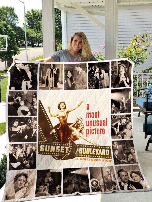 Sunset Boulevard Quilt Blanket