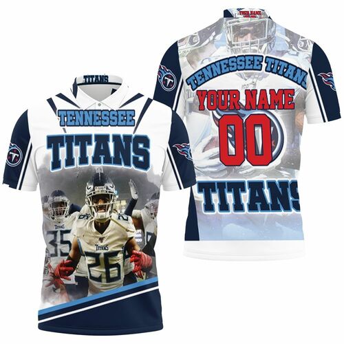 Super Bowl 2021 Tennessee Titans Afc South Champions Personalized 3D All Over Print Polo Shirt