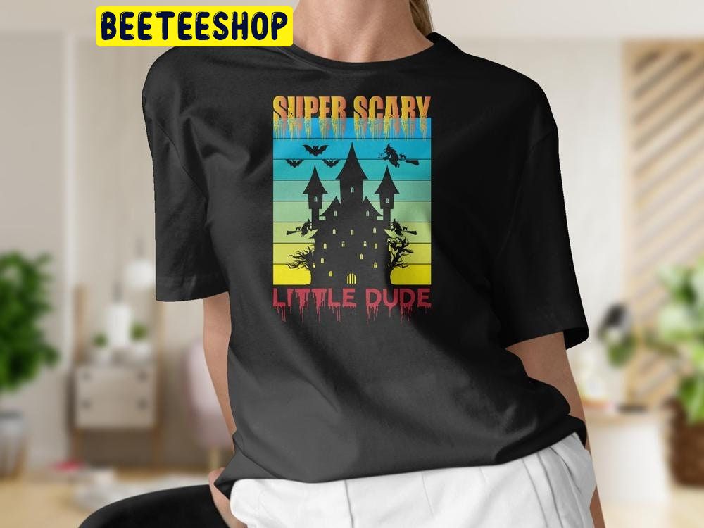 Super Scary Little Dude Halloween Trending Unisex Shirt