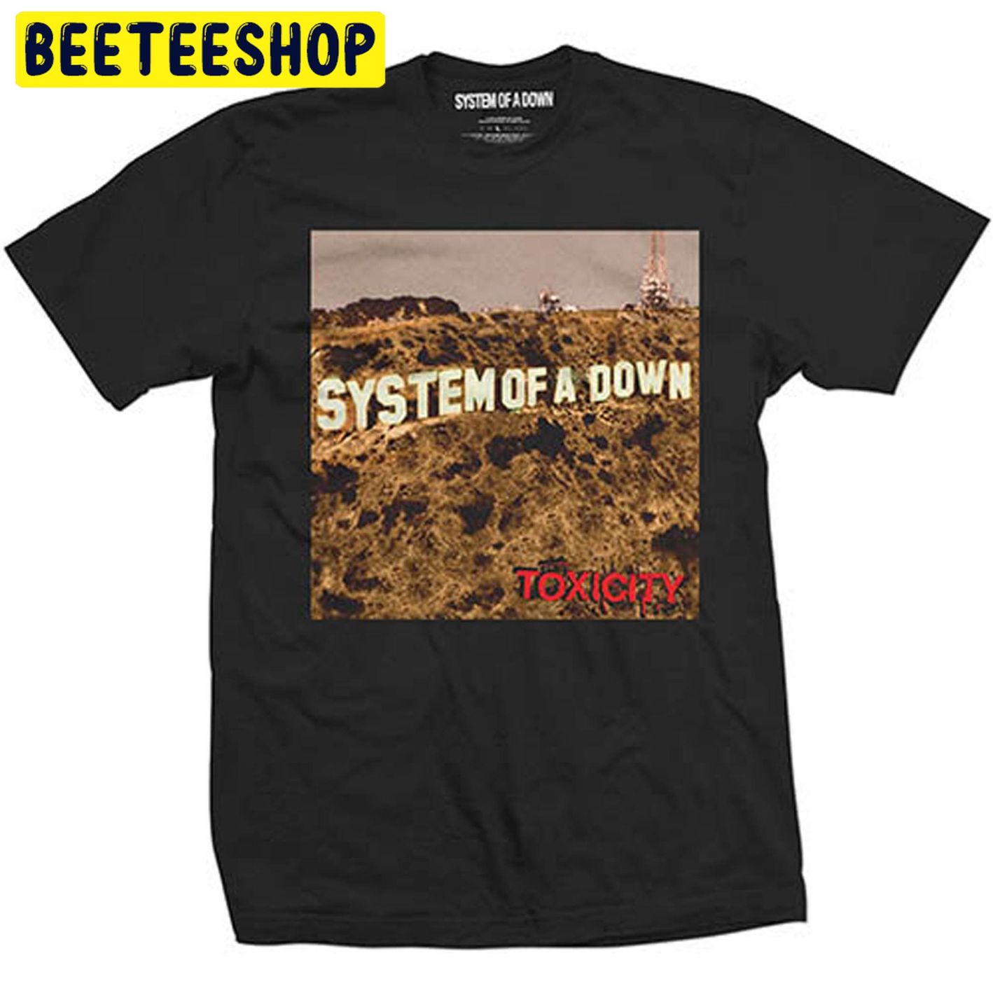 System Of A Down Toxicity Heavy Metal Rock Trending Unisex Shirt