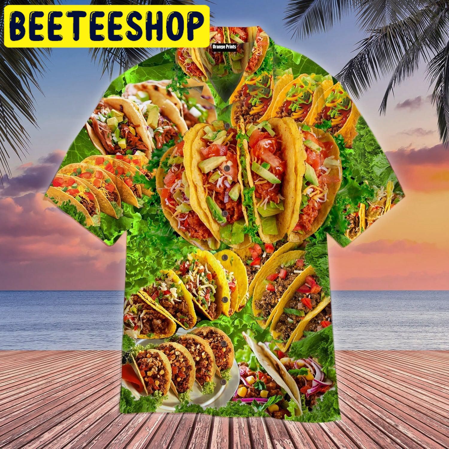 Tacos Mexican Hawaiian Shirt