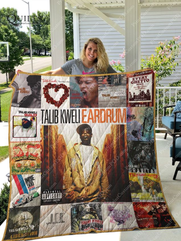 Talib Kweli Albums Quilt Blanket