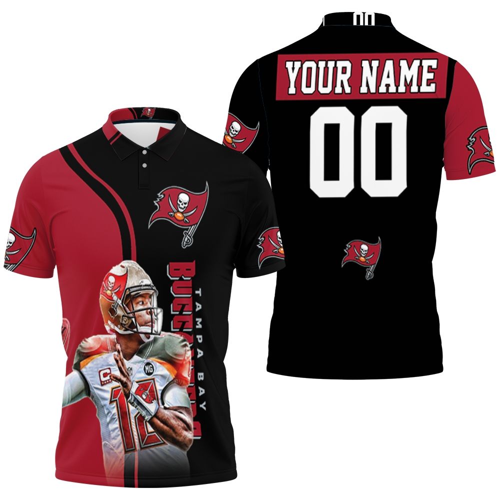 Tampa Bay Buccaneers Nfl 2021 Champions 1 Personalized 3D All Over Print Polo Shirt