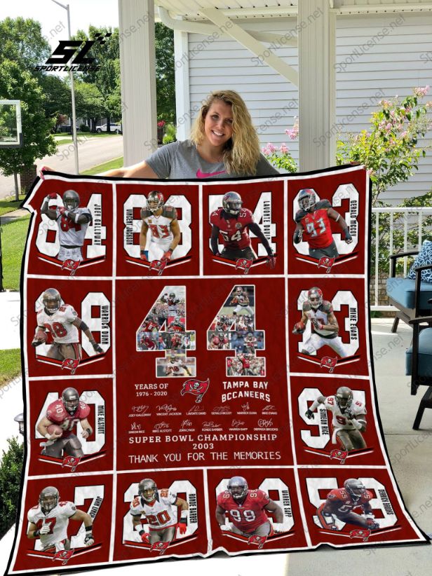 Tampa Bay Buccaneers Quilt Blanket