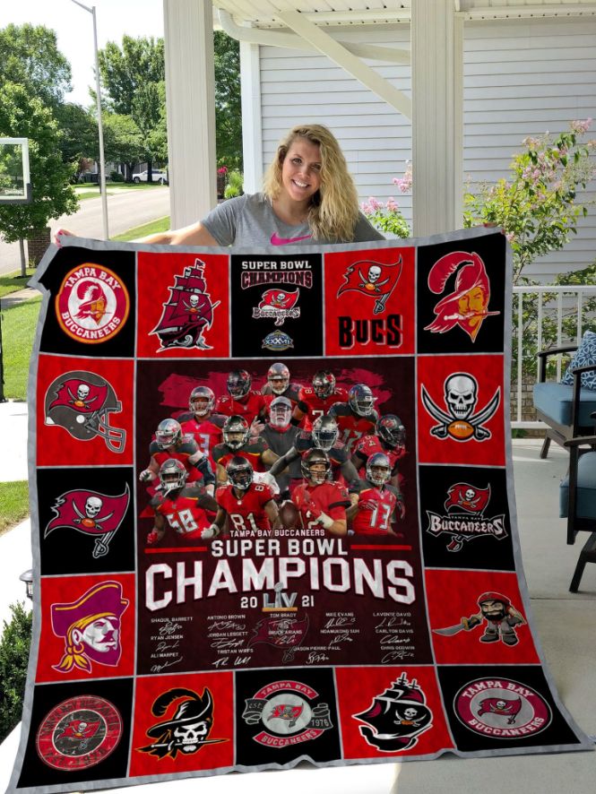 Tampa Bay Buccaneers Quilt Blanket