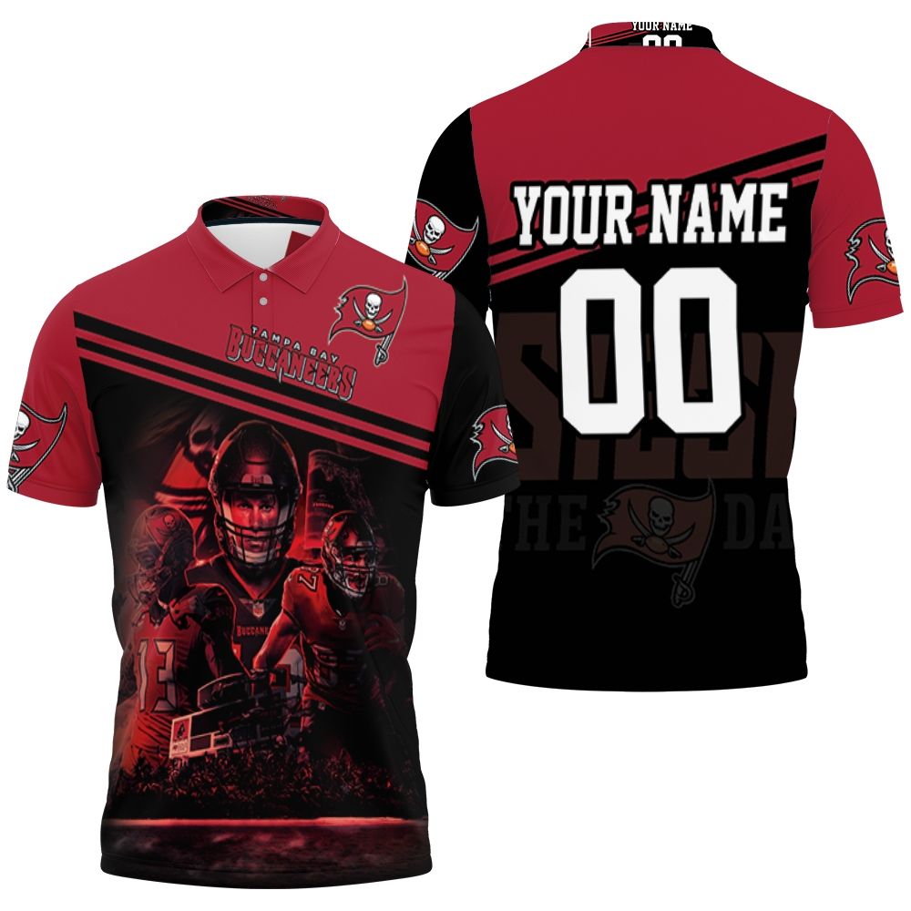 Tampa Bay Buccaneers Siege The Day Legends For Fan 3d Printed Personalized 3D All Over Print Polo Shirt