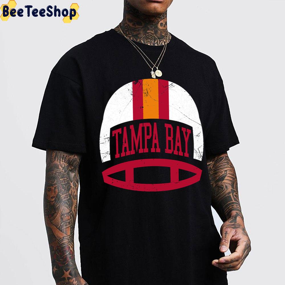 Tampa Bay Retro Helmet Orange Tampa Bay Buccaneers Football Trending Unisex T-Shirt