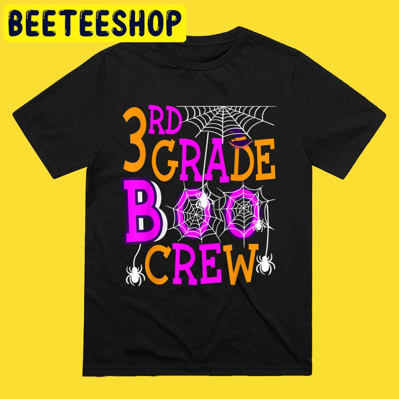 Teacher 3rd Grade Boo Crew Halloween Trending Unisex T-Shirt