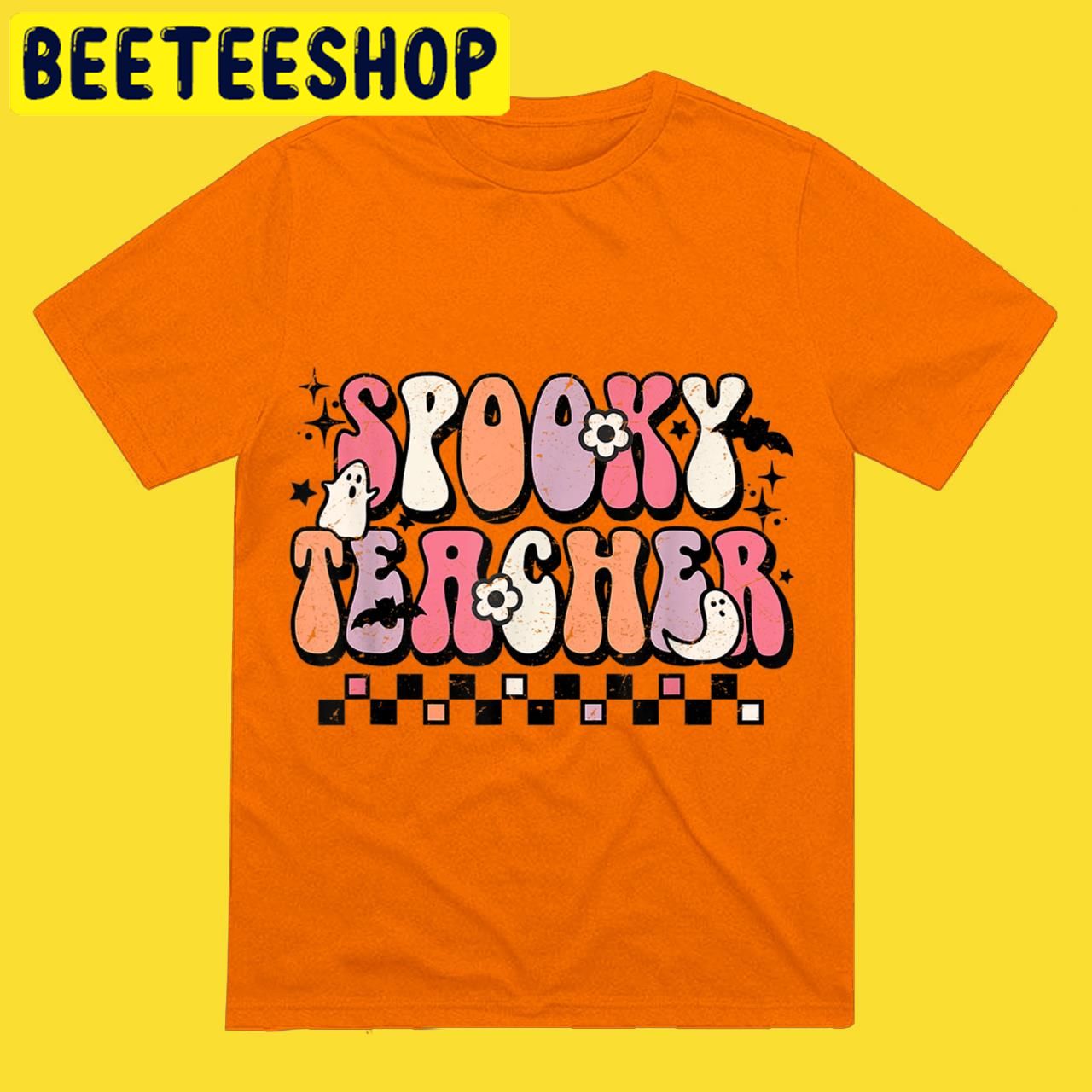 Teacher Groovy 2022 Halloween Trending Unisex T-Shirt