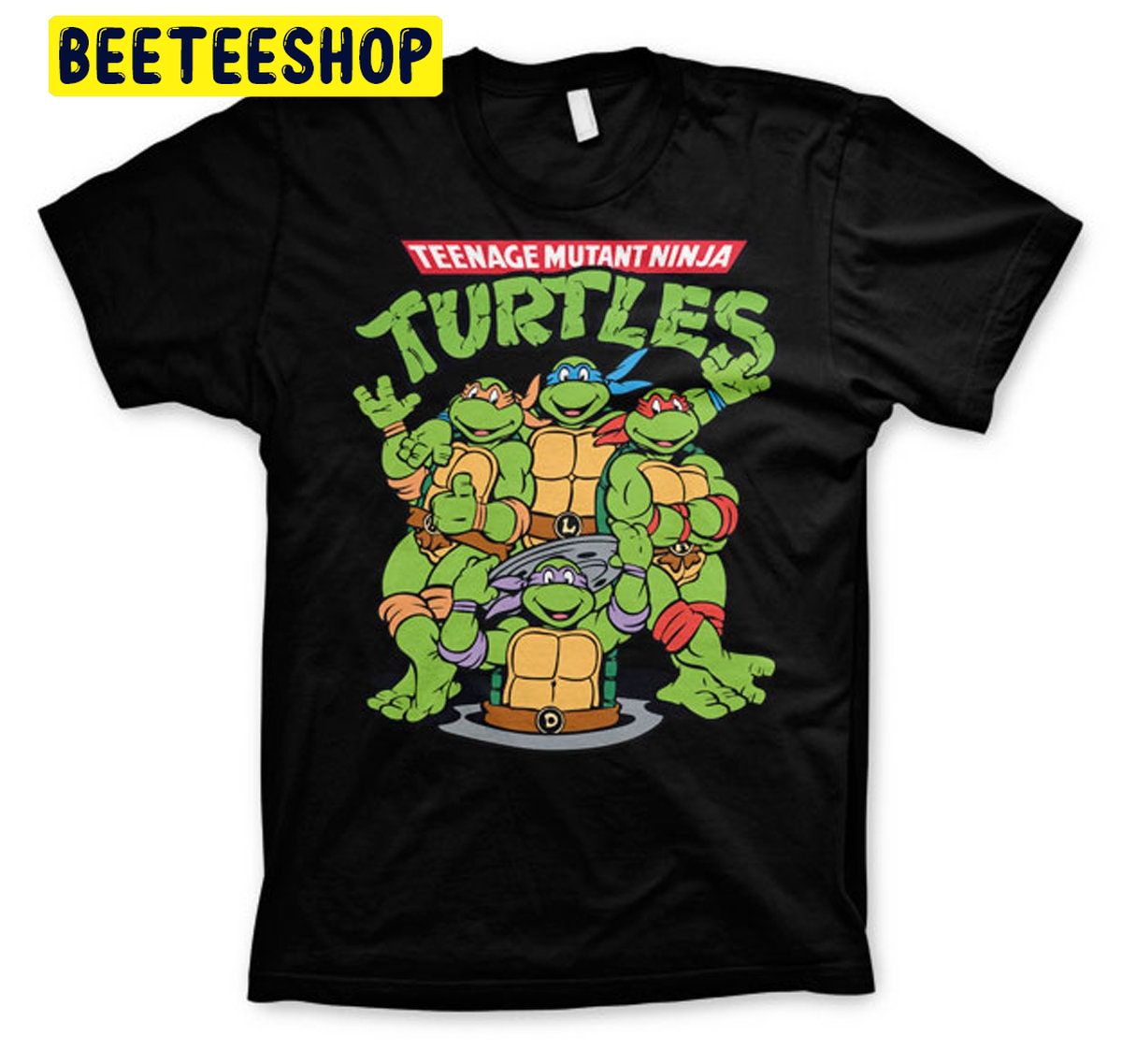 Teenage Mutant Hero Turtles Classic Poster Trending Unisex Shirt