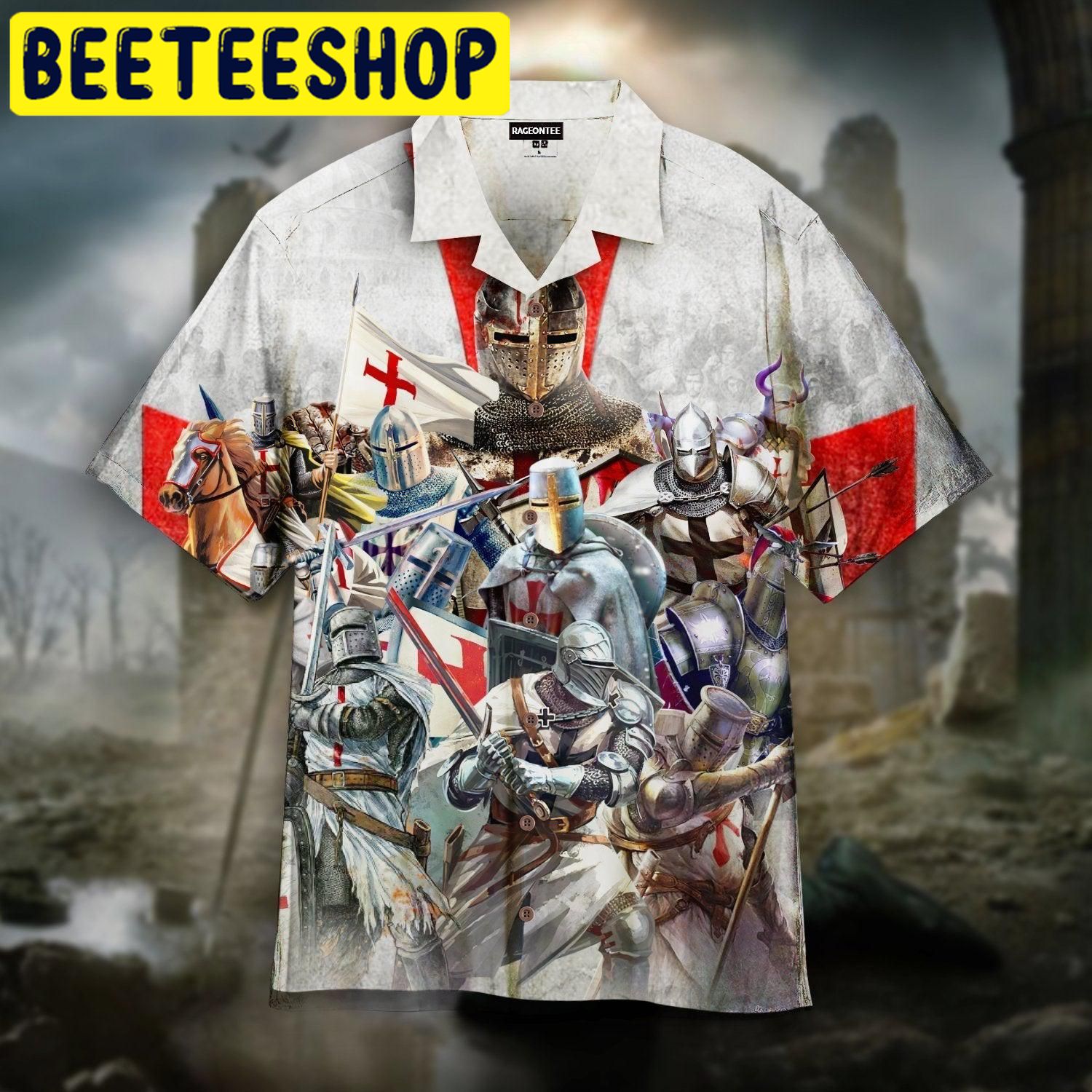 Templar Knight Squad Hawaiian Shirt