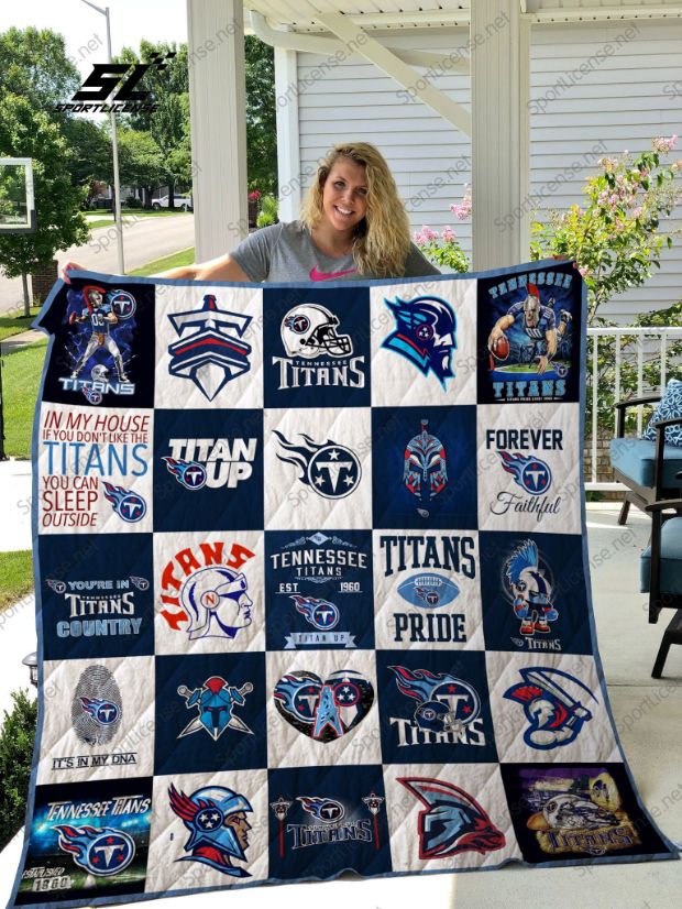 Tennessee Titans Quilt Blanket