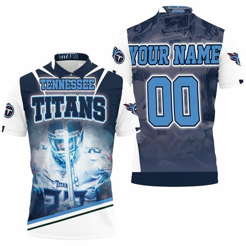 Tennessee Titans Super Bowl 2021 Afc South Division Logo For Fans Personalized 3D All Over Print Polo Shirt