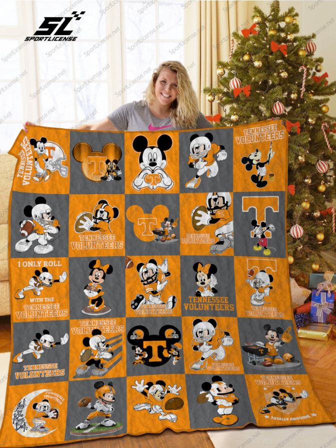 Tennessee Volunteers Disney Quilt Blanket