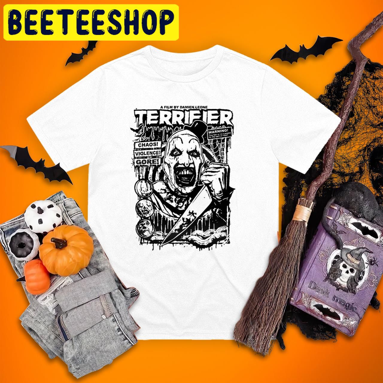 Terrifier Movie Horror Art The Clown For You Halloween Trending Unisex T-Shirt