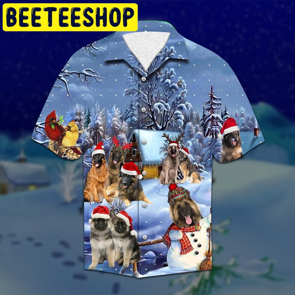 Tervueren Christmas Hawaiian Shirt