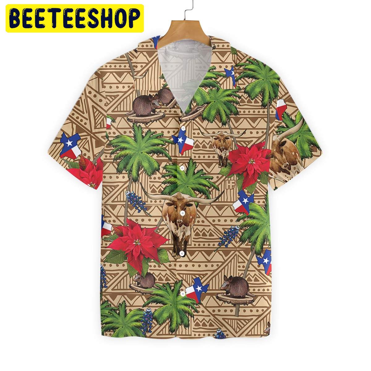 Texas Insignia Trending Hawaiian Shirt