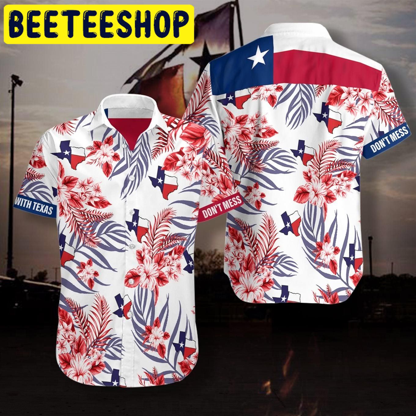 Texas Summer Hawaiian Shirt