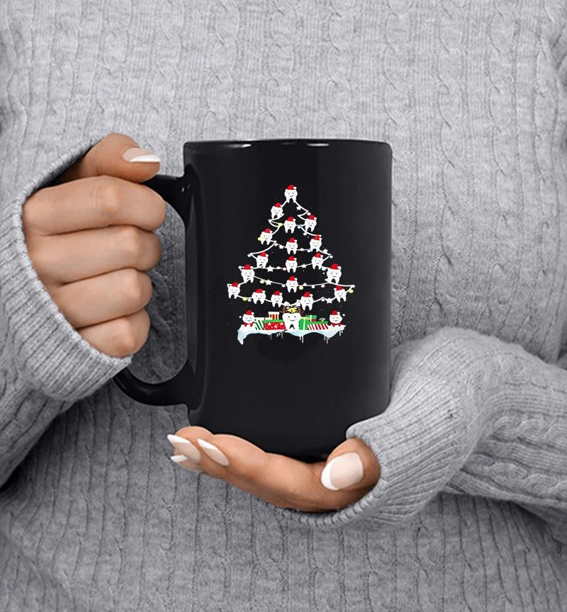 Th Santa Christmas Tree Mug