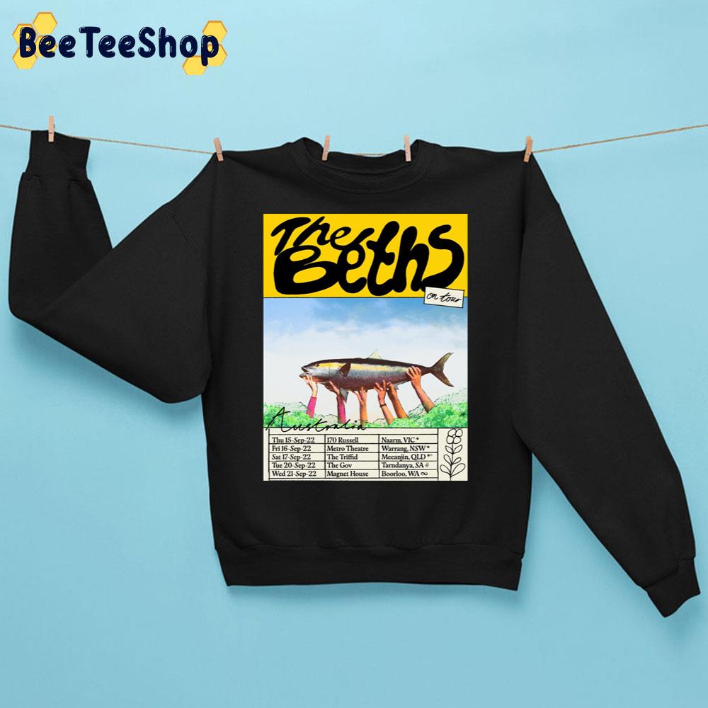 The Beths On Tour Australia 2022 Trending Unisex Sweatshirt