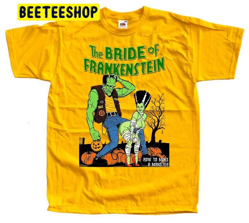 The Bride Of Frankenstein Horror Trending Unisex Shirt