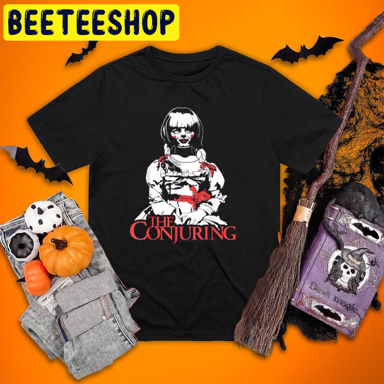 The Conjuring Annabelle Portrait Halloween Trending Unisex T-Shirt