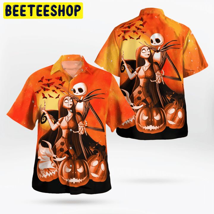 The Couple Halloween Nigh Trending Hawaiian Shirt