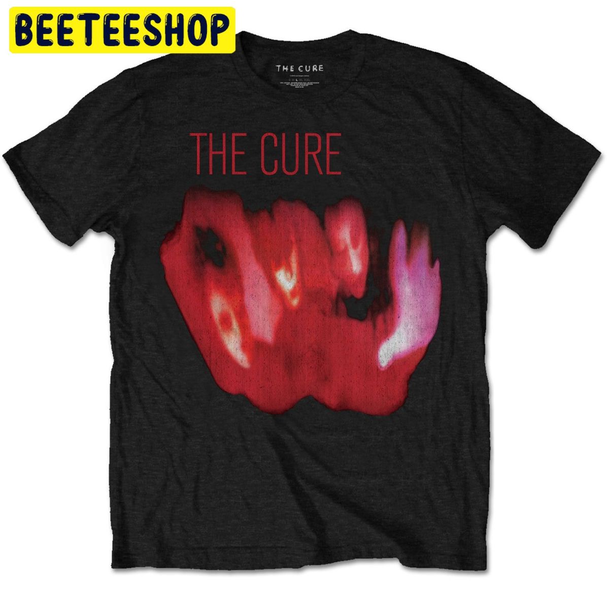 The Cure Pornography Robert Smith Goth Rock Trending Unisex Shirt