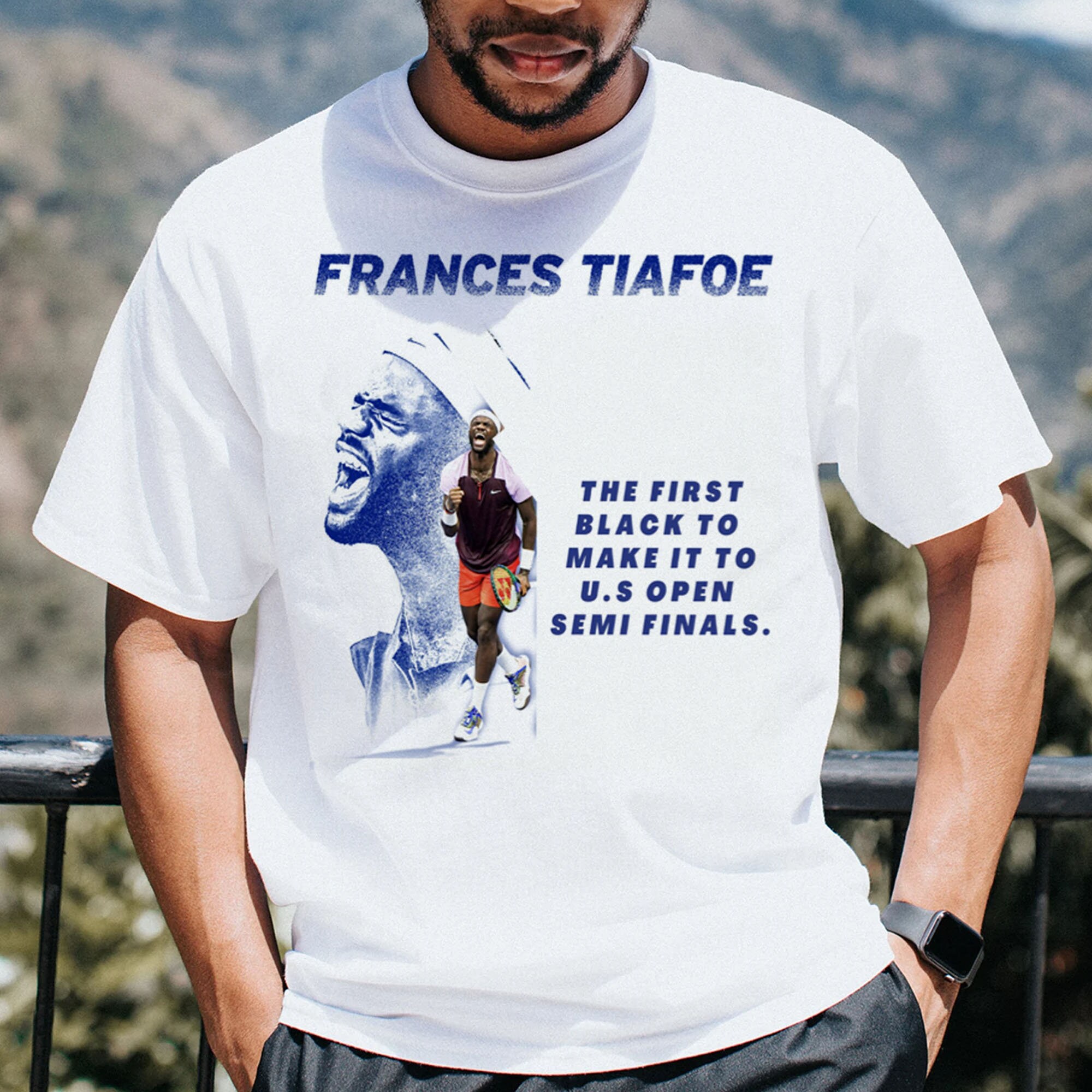 The First Black To Make It To Frances Tiafoe Us Open 2022 Tennis Champion Trending Unsiex Shirt