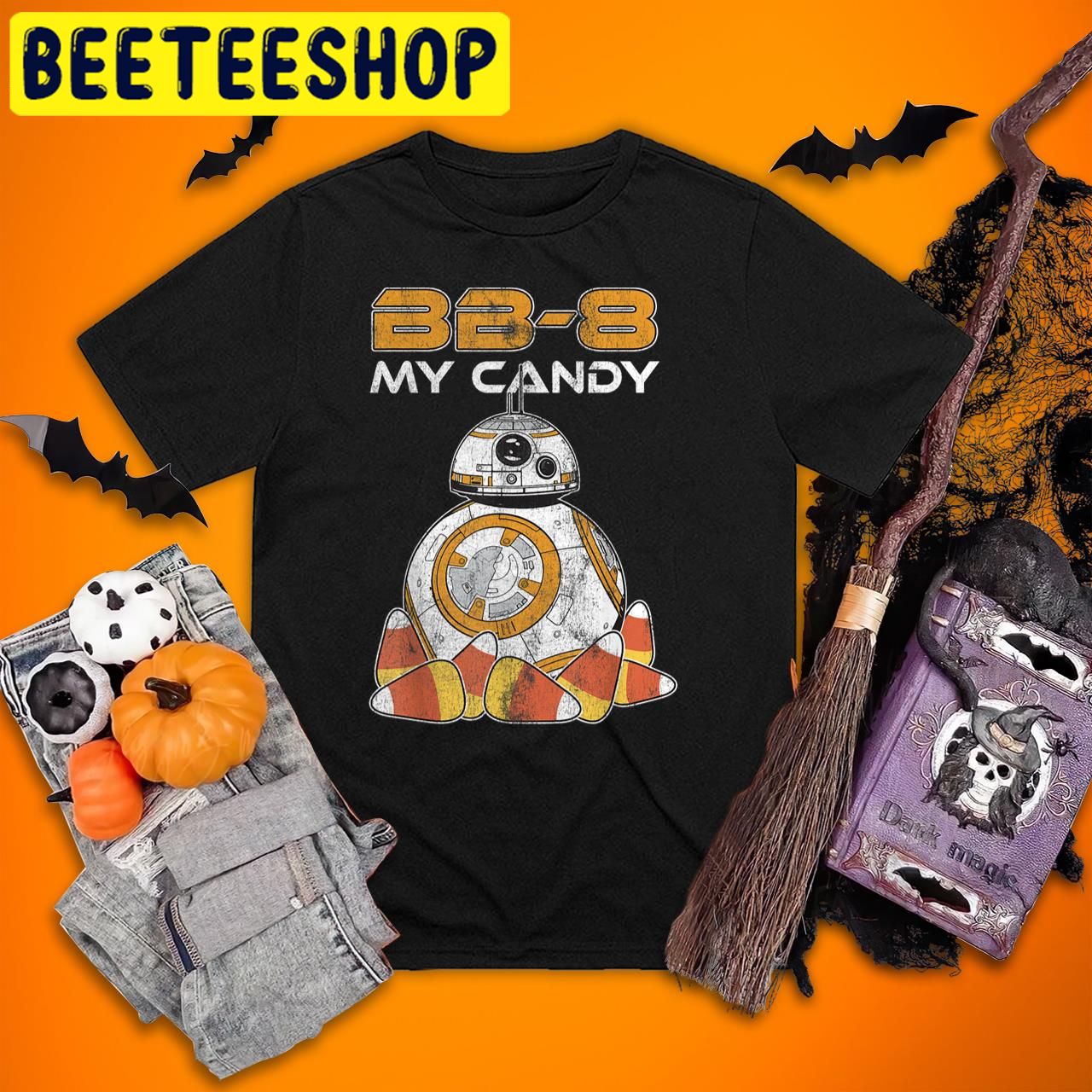 The Force Awakens BB 8 My Candy Star Wars Halloween Trending Unisex T-Shirt