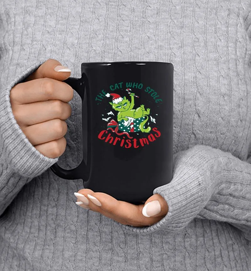 The Grinchcat Who Stole Christmas Mug