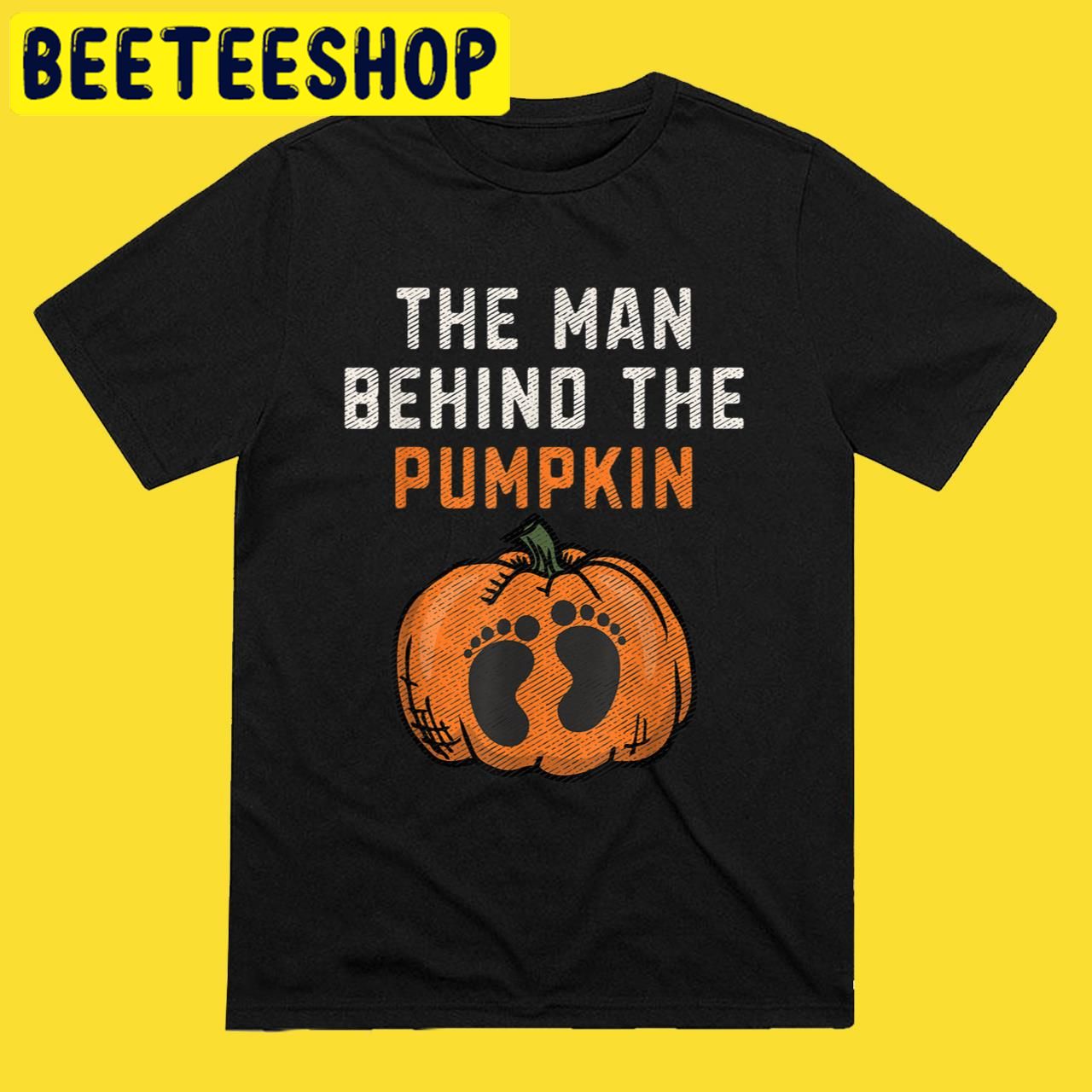 The Man Behind The Pumpkin 2022 Halloween Trending Unisex T-Shirt