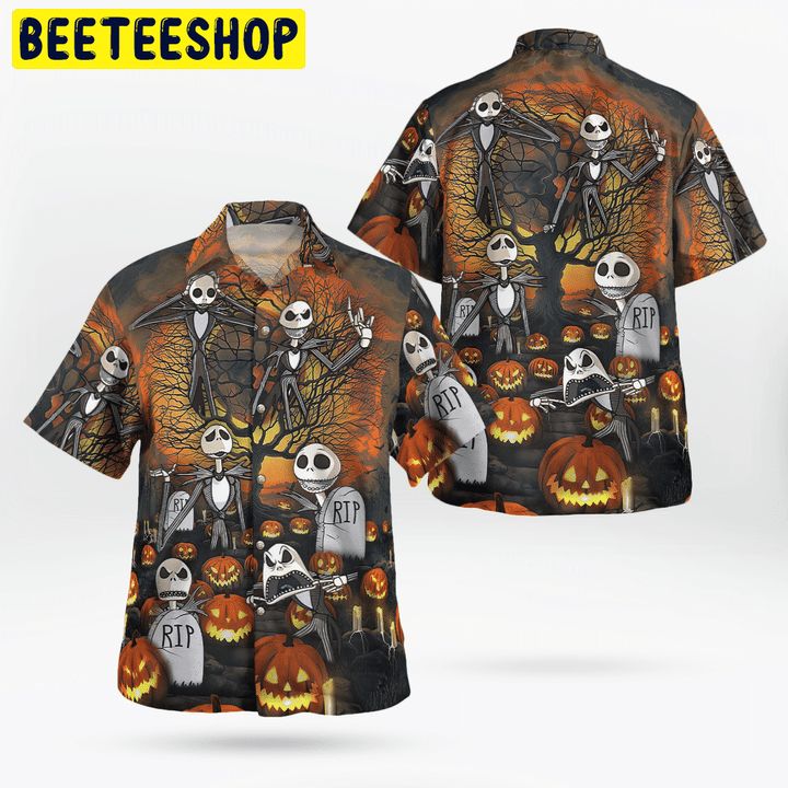 The Nightmare Halloween 3D Trending Hawaiian Shirt