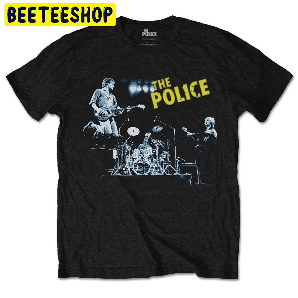 The Police Live In Concert Sting Rock Trending Unisex Shirt